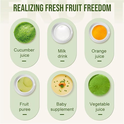 Portable Blender For Milkshakes Smoothies Fresh Juice Quick Charging Travel Cup USB-C With Lid Personal Blender Rechargeable For Gym Travel